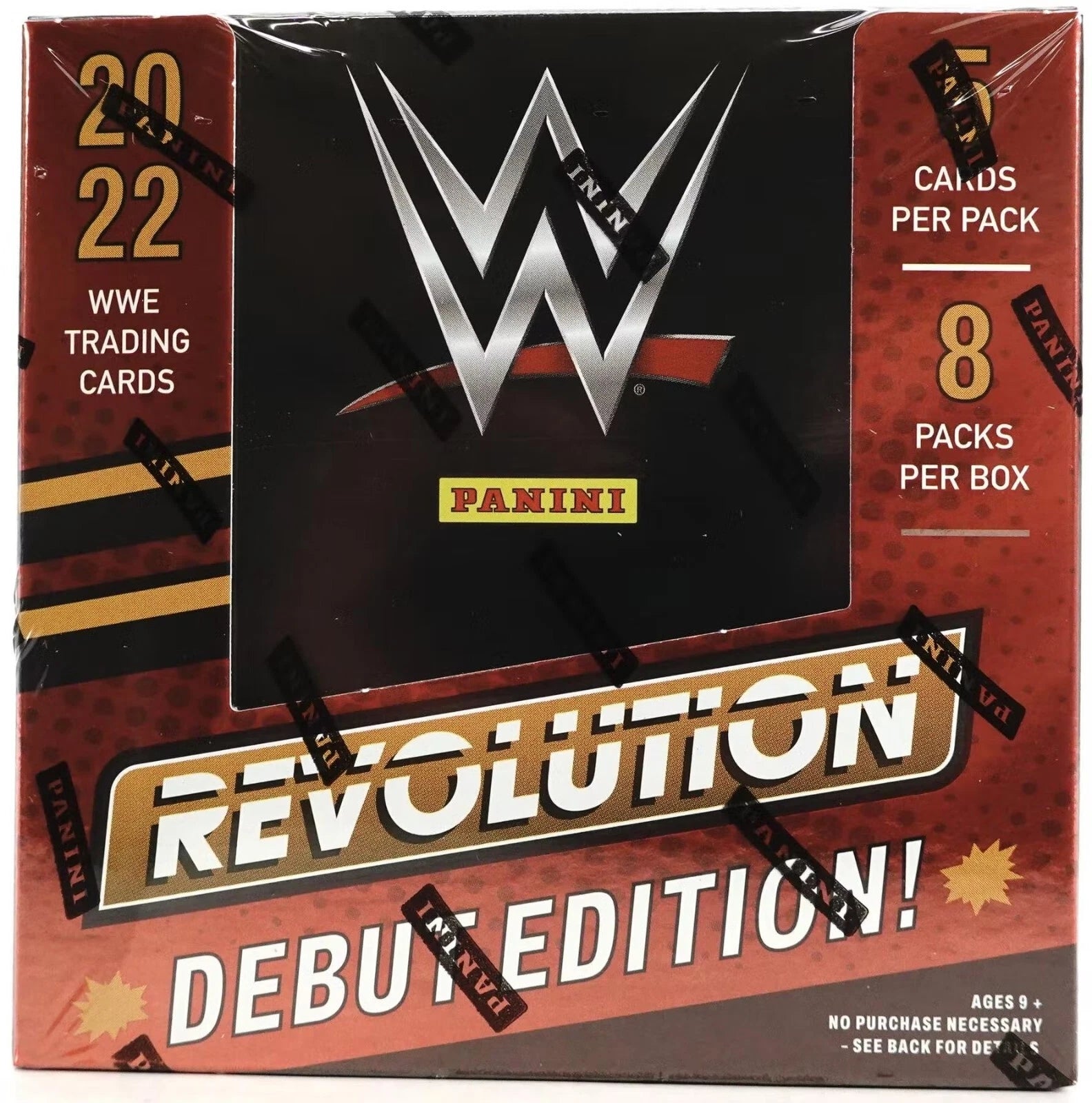 2022 PANINI REVOLUTION WWE WRESTLING HOBBY BOX DEBUT EDITION FACTORY SEALED NEW