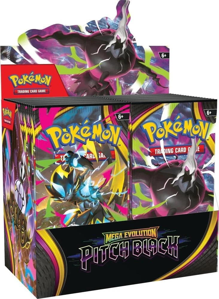 Pokemon Mega Evolution Pitch Black Booster Box Factory Sealed